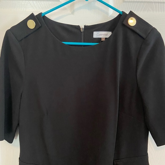 Calvin Klein size 6 black formal dress - Picture 2 of 3
